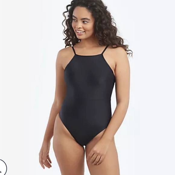 Summersalt Black High Neck One-Piece Swimsuit Size 6 – EUC - Picture 4 of 9